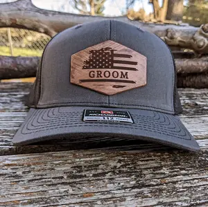 Customizable Wedding Hats for Groom and Party - Richardson Original 112 Trucker Hat