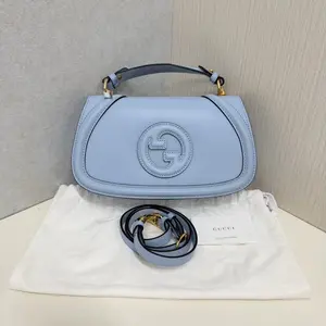 Pre-owned GUCCI CANVAS Shoulder Bags Blondie medium top handle bag 21240731