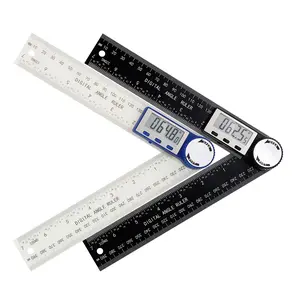 Digital Display Angle Ruler,200mm Digital Angle Meter 360° Digital Angle Square Ruler,Electronic Goniometer,Protractor Angle,Finder Gauge Measuring Tool