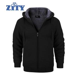 ZITY Men’s Sherpa Zip Hoodie – From Gym to Street, One Jacket Does It All Fall Winter Outerwear Casual Coats Long Sleeve Tops tiktok shop deals gifts for him streetwear gifts Menswear Wetsuit Zipper Black Pro fashionnova,summerwins,father'sdaygifts