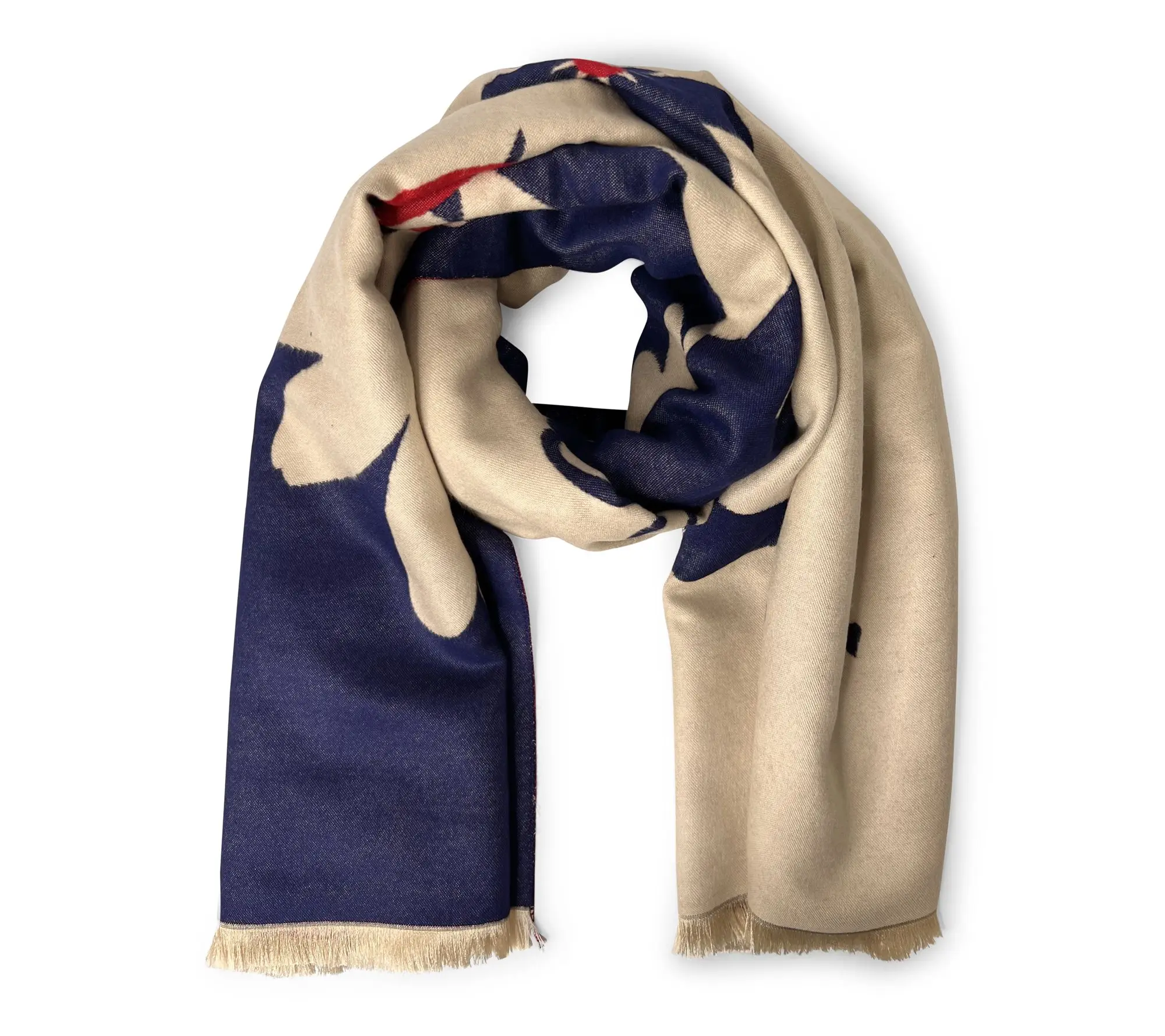 Youzey The Daisy 24" x 75" Pashmina Scarf Youzey The Daisy 24" x 75" Pashmina Scarf