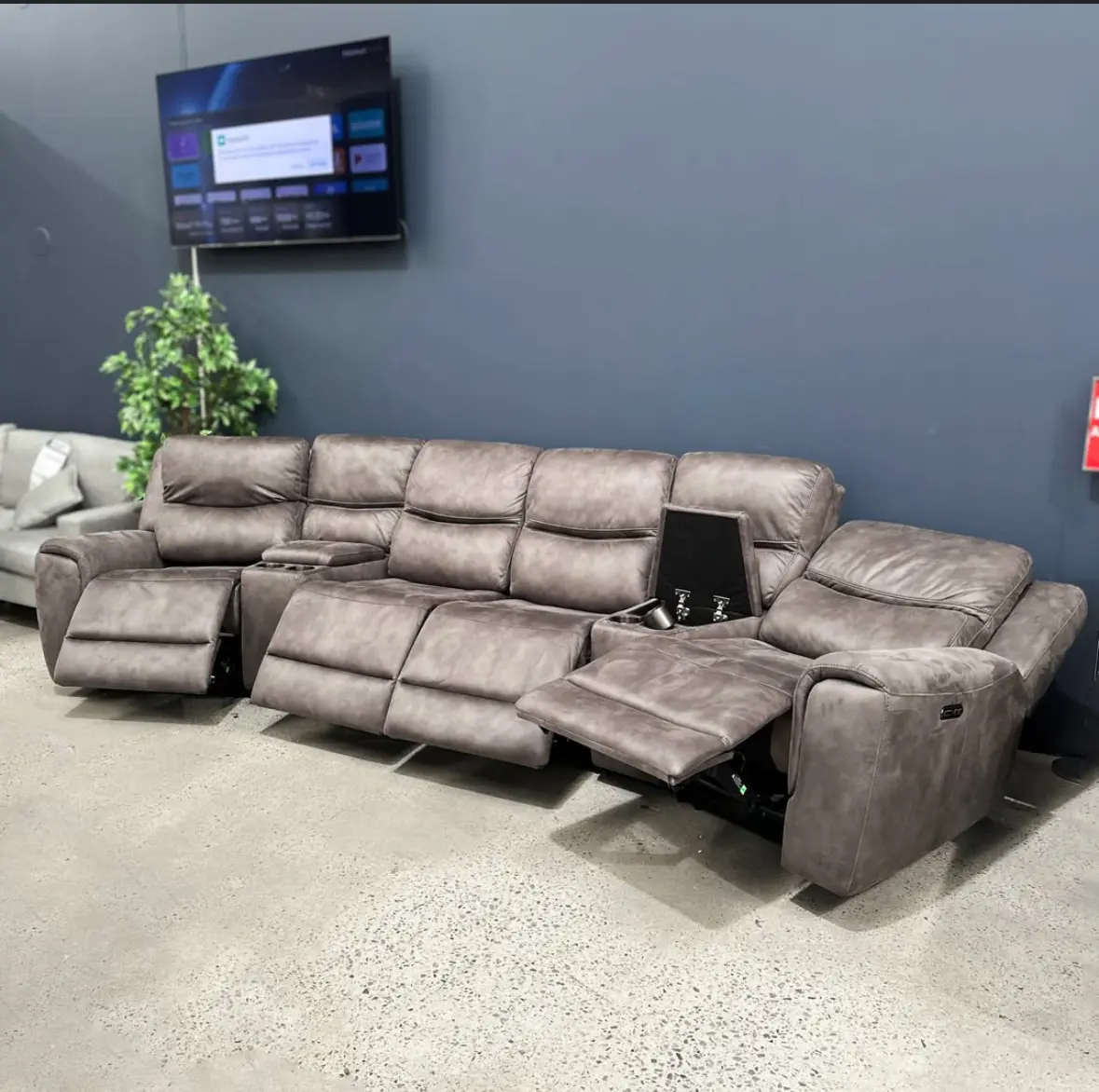 Parker 4-Seater Theatre Sofa