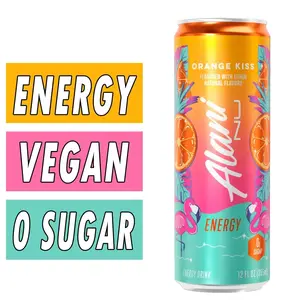 Alani Nu Energy Drink - Variety Pack (Cherry Twist, Pink Slush, Orange Kiss) - 12 fl oz - 18 Count