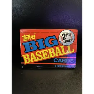 1990 Topps Big Baseball Cards 2nd Series Brand New Sealed