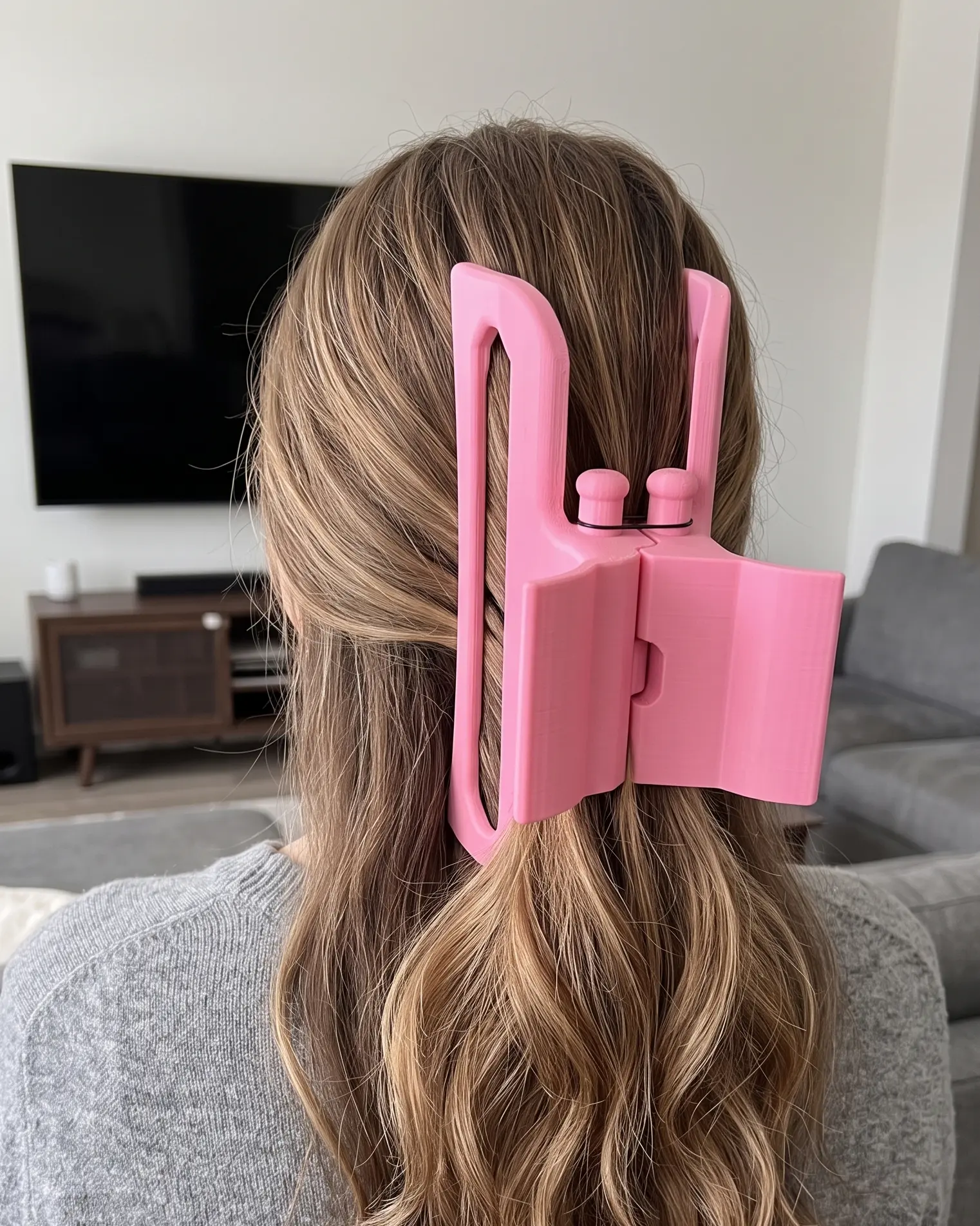 Giant Hair Clip 9.65” Oversized Functional Claw Clip – Novelty Hair Accessory