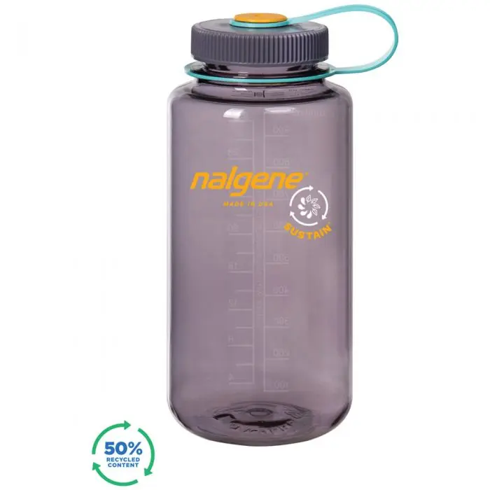 Nalgene 342710 Wide Mouth Sustain Bottle, Purple