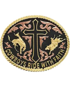 Cody James Men's Ride With Faith Belt Buckle - 550-00