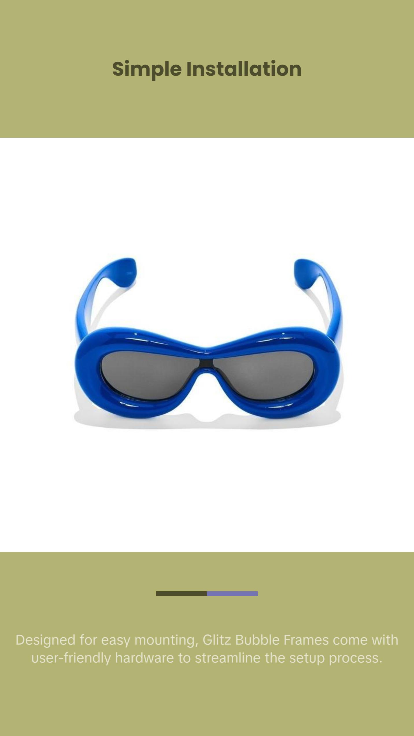 Glitz Bubble Frames