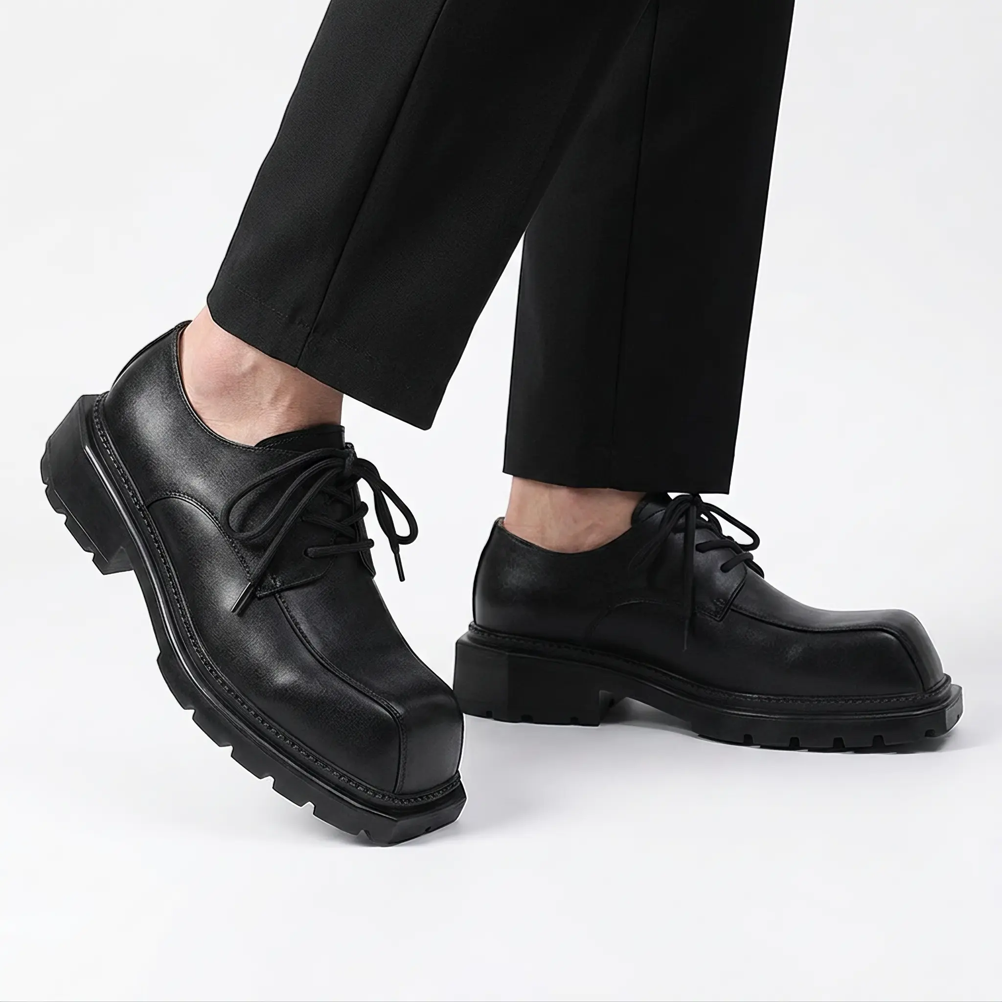 Men's Black Chelsea Boots Pointed Toe Low Heel Side Zipper For Easy Wear Business Casual Versatile British Style Durable Outsole Perfect For Commute Daily Outfits Match Suits Jeans Chinos High Quality Male Ankle Boots For Every Occasion