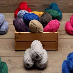 100% Superwash Wool Yarn 3 Skeins DK Weight