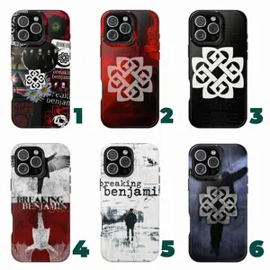 Breaking Benjamin Phone Case – Alternative Metal Band Aesthetic, Phobia & Dear Agony Albums, Rock Fan Gift Suitable for iPhone 17-11 Pro Max/Plus and  Samsung Galaxy S23-25