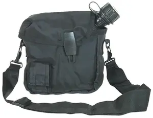 Black - Military GI Style 2 Quart Bladder Canteen Cover