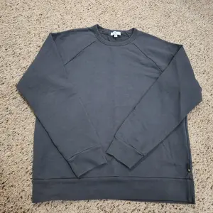 AG Adriano Goldschmied Sweatshirt Men's Gray Cotton Raglan Sleeve Pullover