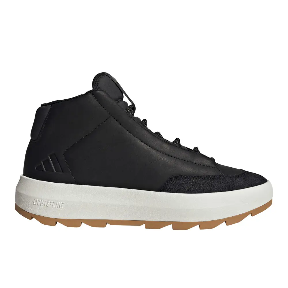 adidas Mens Acesmash Mid Winter Lace Up Sneakers Shoes Casual - White