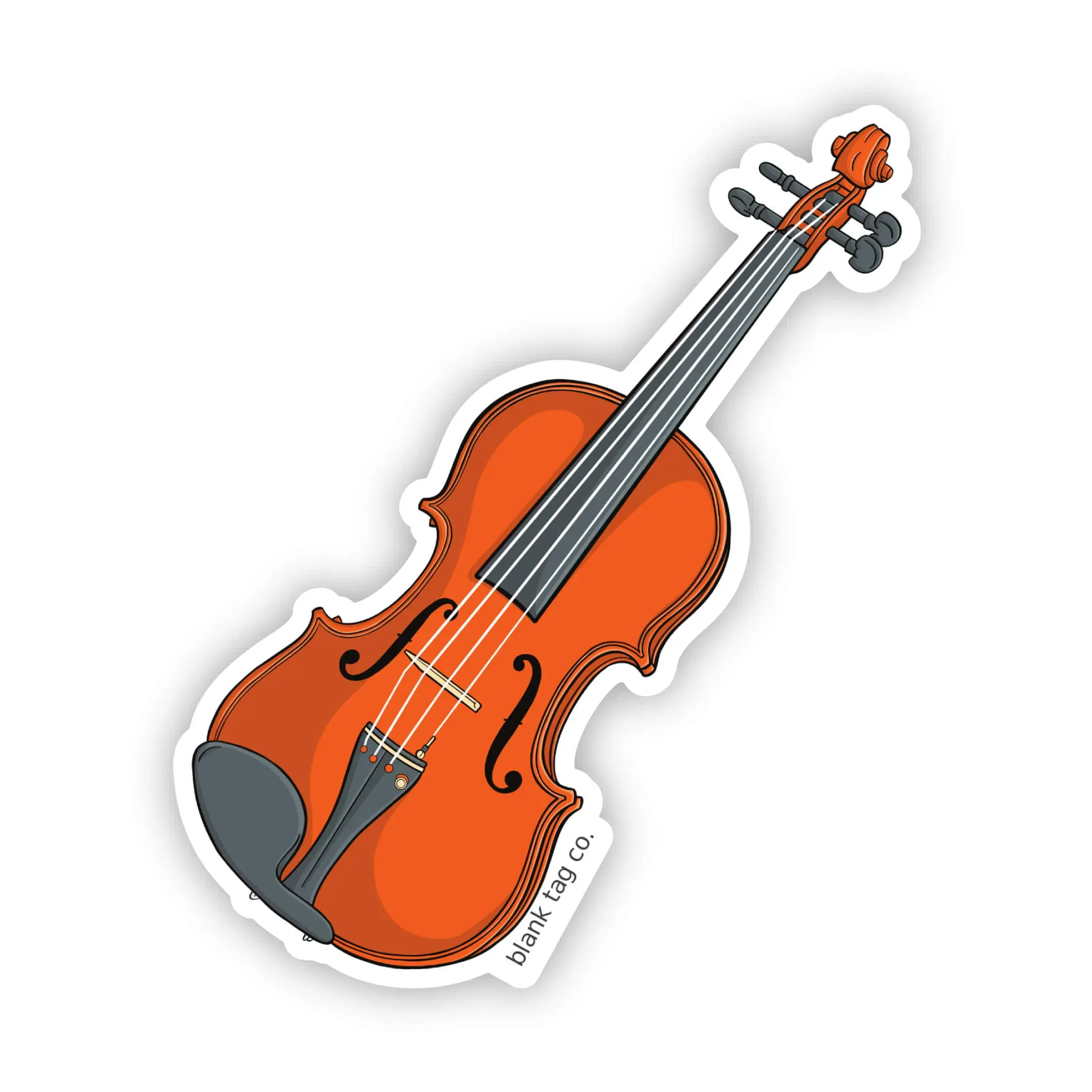Blank Tag Co.® Waterproof Sticker - Violin
