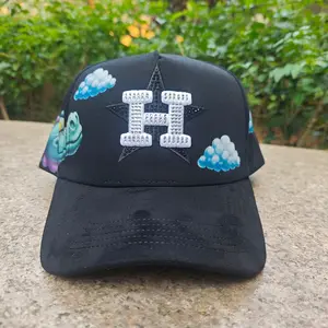 Dandy Hats Junior H Dias Nublados Snapback –Black premium adjustable hat, unisex