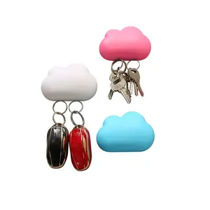 White Cloud Magnetic Wall Key Holder - Easy to Mount