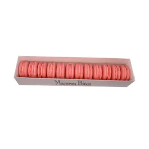 French Macarons - Macaron Bites Strawberry Macarons, 12 Count Snack Cake