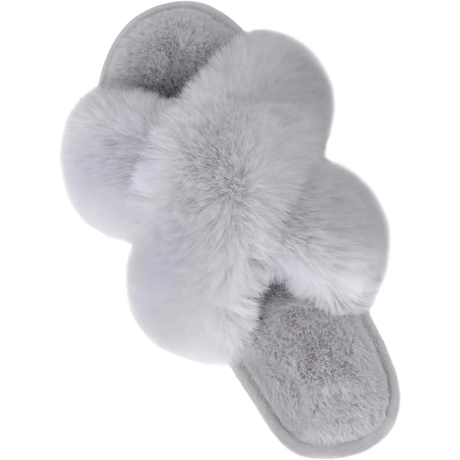 Women's Cross Cozy Band Slippers