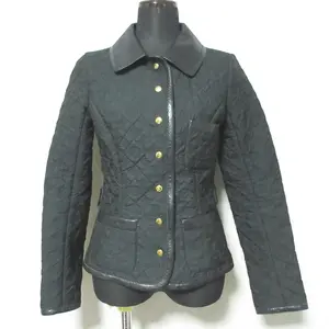 Pre-owned Louis Vuitton Polyester Small Leather Goods Monogram Leather Jacket