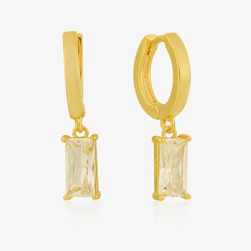 EVRY JEWELS Gold or Silver Plated Women's Hypoallergenic Celestial Earrings