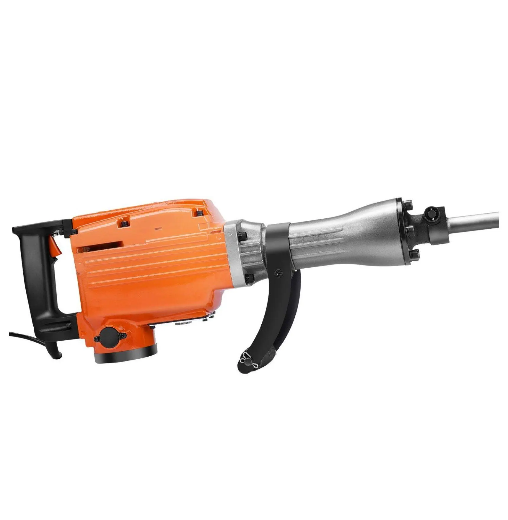 Electric Jack Hammer 2200W, Heavy Duty Concrete Breaker 1350 BPM, 6 Chisels Kit, Demolition Tool for Concrete, Brick, Tile, with Carrying Case Default