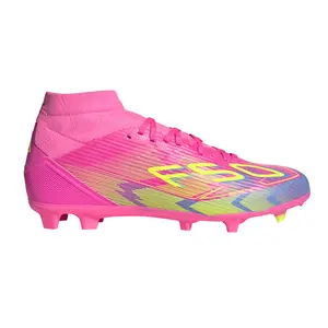 adidas Womens F50 League Firm GroundMulti Ground Mid Soccer Cleats  - Pink