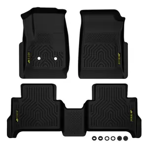 Carpet Car Mat Floor Mats, Full Set Liners Fit for 15-22 Chevy Colorado Crew Cab/GMC Canyon, Anti-Slip Truck Accessories