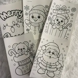 StickerColoringSheets -CHRISTMAS-
