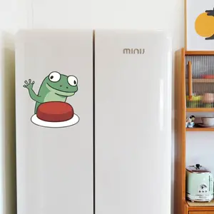 Funny Lizard Meme Magnet, Cute Reptile Magnetic Decor for Fridge Cabinet Locker, Strong Hold Everyday Use, Perfect Gag Gift for Teens Meme Fans