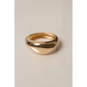 Gold Vittoria Hinge Bracelet
