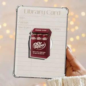 Funny Red Dr Pepper Fridge Cigs Kindle Grip Magnetic Holder Magsafe Holder Grip For Phone Kindle Accessory