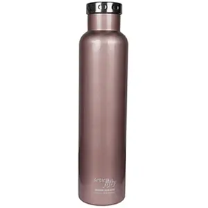 Fifty-Fifty  750 ml Wine Growler - Rose Gold
