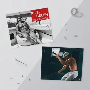 Riley Green 2026 Calendar, Country Music Singer Wall Calendar, Southern Music Fan Gift, Home Office Decor, Yearly Planner for Country Lovers