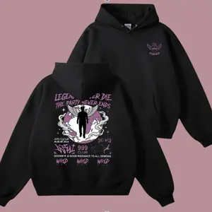 Forever Graphic Hoodie – Oversized Rap Streetwear Graphic Sweatshirt , Soft Cotton Rap Hip Hop Tee, Rap Shirt, Gift For Him