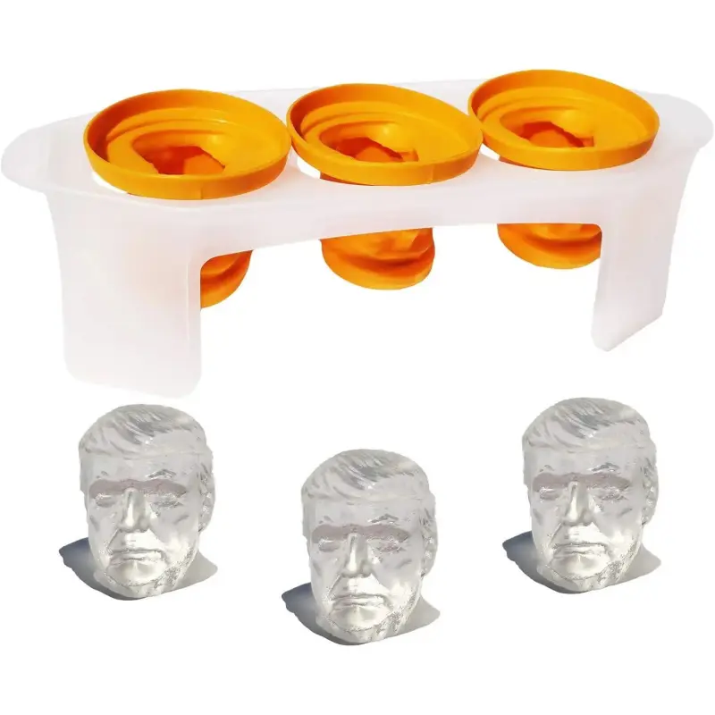 Donald  Ice Cube  - Funny Presidential Molds for   Ice Cubes and  Molds,  MAGA  & Collectible Merchandise