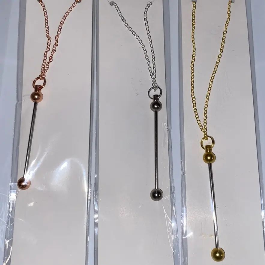 Beadable Necklace Random Color 1Pc