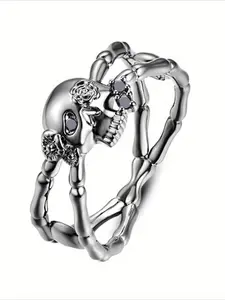 Niche Fashion Personalized Creative Ring Vine Wrapped Skeleton Style Dark Style Suitable for Party Ladies High Jewelry Festival Gift Dark Aesthetic Rings