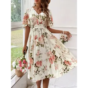 Women's clothing Printed Dress