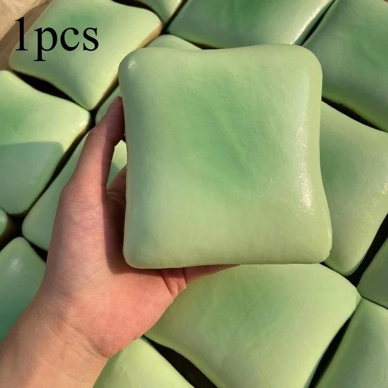 Jasmine Toast Bread Squishy Toy Cross-Border Novel Soft Squeeze Tool Sticky Slow Rebound Wet Texture Stress Relief Fidgeting DIY Stress Relief Sensory Fidget Toy for Kids Adults