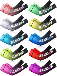 Outdoor Sun Protection Sleeves UPF 50+ Ice Silk Technology Anti-Sweat Cooling Arm Covers for Men Women Running Camping Golf Yoga Perfect Gift for Summer Outdoor Sports Enthusiasts