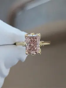 Women's Engagement Ring Alloy Zirconia Sparkling Zircon Inlay Decorative Jewelry, Perfect for Daily Wear Wedding Anniversary Party Valentine's Day Gift Beautiful Rings