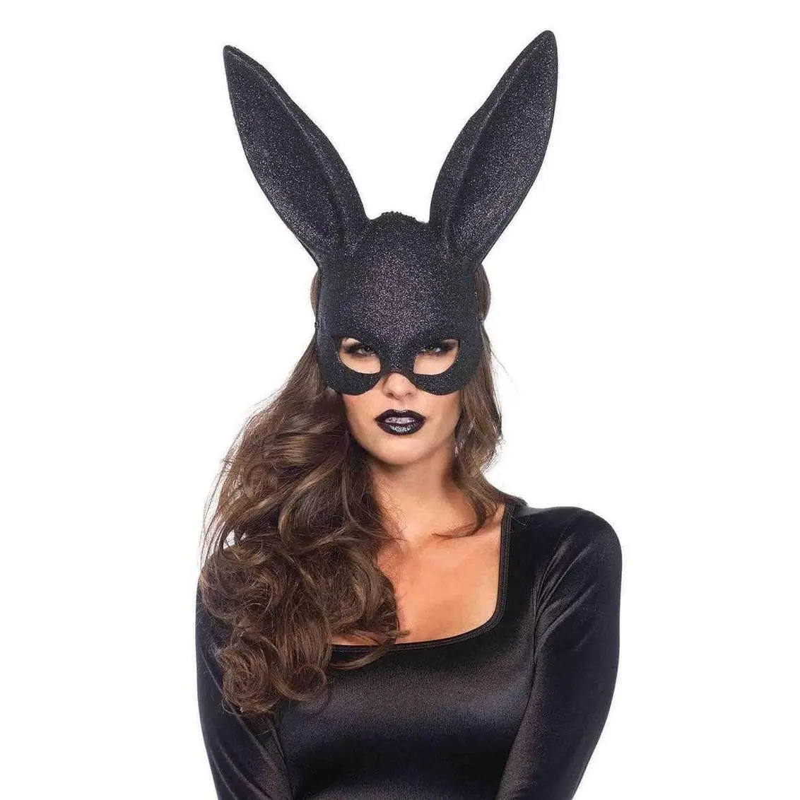 Leg Avenue Glitter Masquerade Bunny Mask