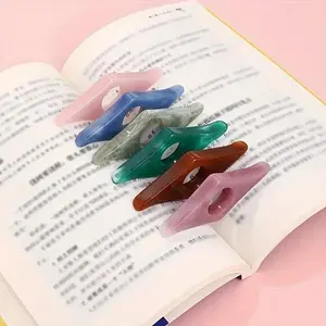 Creative Resin Thumb Book Stand, Handy Reading Aid & Expander, Reduces Eye Fatigue, Durable Bookmark, for Students and Readers