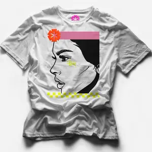 Festival-Gal T-shirt Streetwear Fashion Shirt Top Casual wash t-shirt