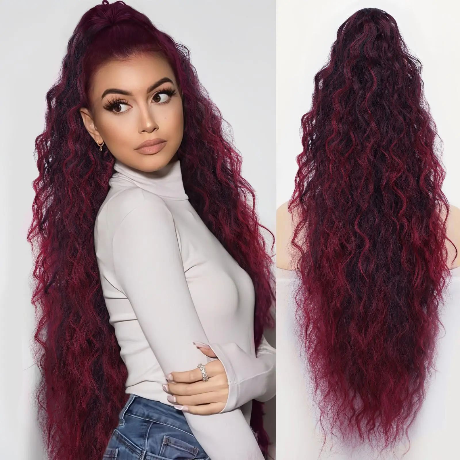 Ombre Burgundy 