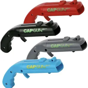 1/4 Pcs Bottle Opener, Launcher Shooter, Funny Shooting Gun, Creative Bottle Opener for Party Games, Family Parties, Outdoor Barbecue