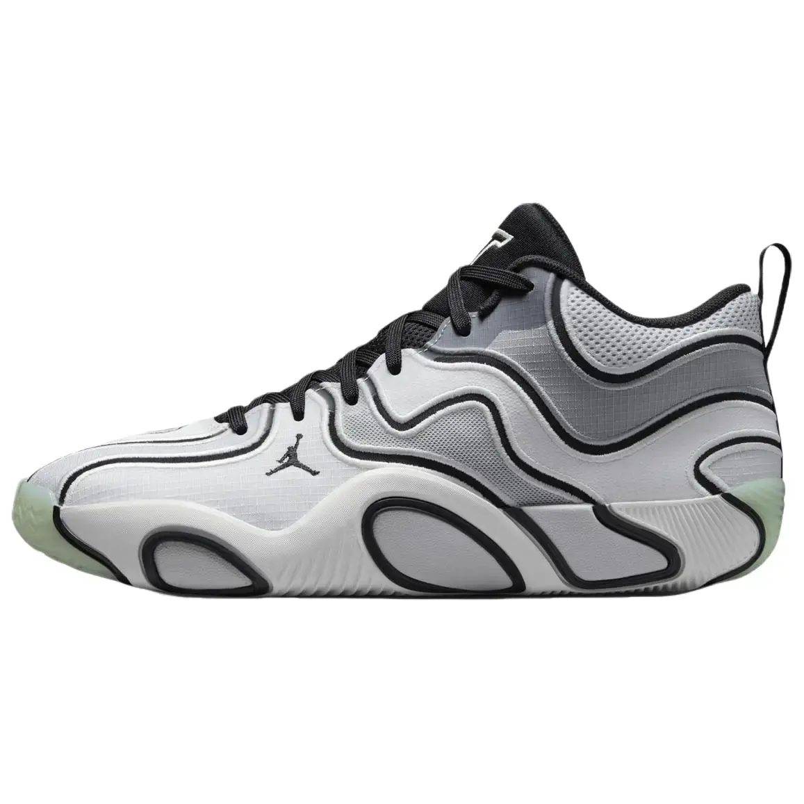 NIKE Men's Air Jordan Tatum 3 PF 'Zen' Sports Sneaker, Lightweight Upper with Performance Fit, Zen-Inspired Aesthetic and Clean Look, Outdoor Durability, Quick Cuts
