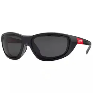 Performance Polarized Safety Glasses with Tinted Fog-Free Lenses and Gasket