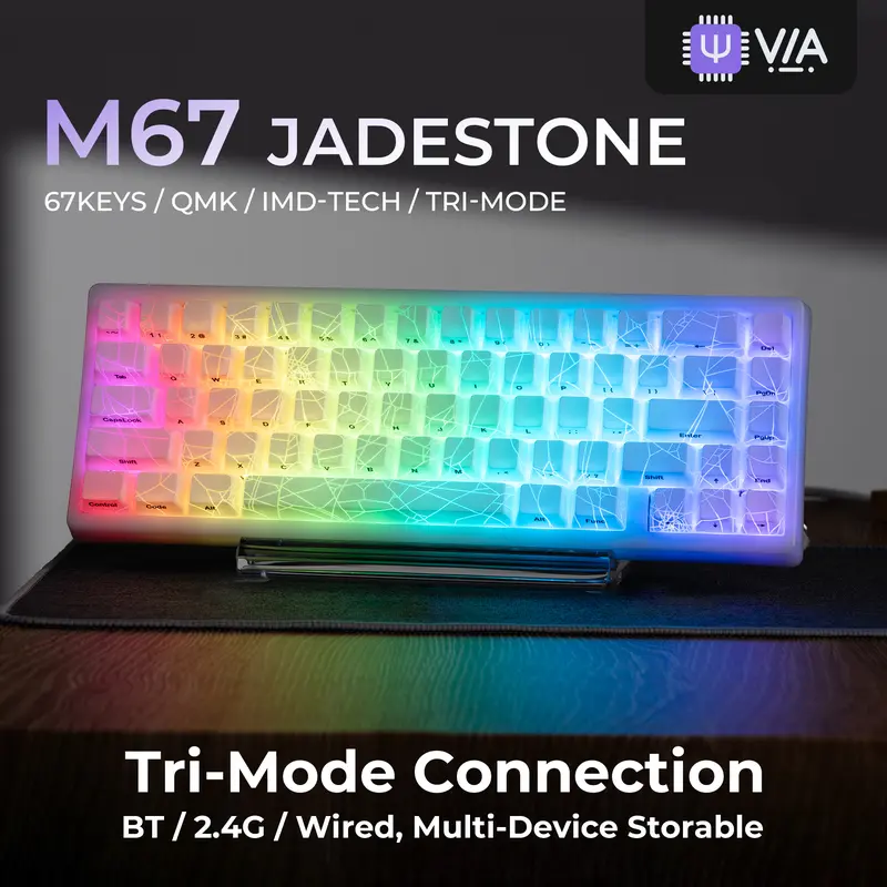 XVX Prism kecaps Shadow Fold Shine-Through Cherry Profile PBT 136